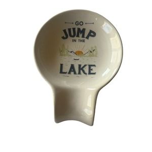 NEW GO JUMP IN THE LAKE SPOON REST - The Spring Shop